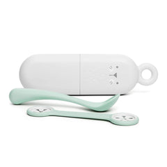 Suavinex-Set Portaposate con Cucchiaio e Reggi Bavaglio