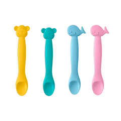 Cucchiaini Animaletti In Silicone Suavinex 1PZ