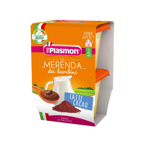 PLASMON LA MERENDA BB LATTE/CACAO 2X120GR