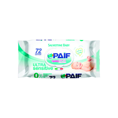 SALVIETTINE PAIF ULTRA SENSITIVE X72