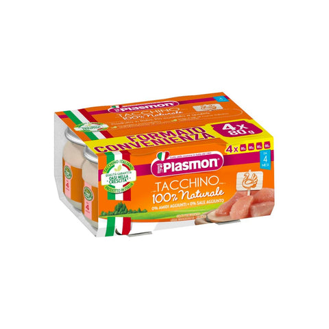 PLASMON OM TACCHINO 4X 80G