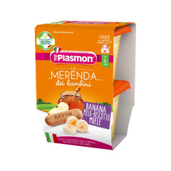 PLASMON LA MERENDA BAN/MEL/BI/MI 2X120GR
