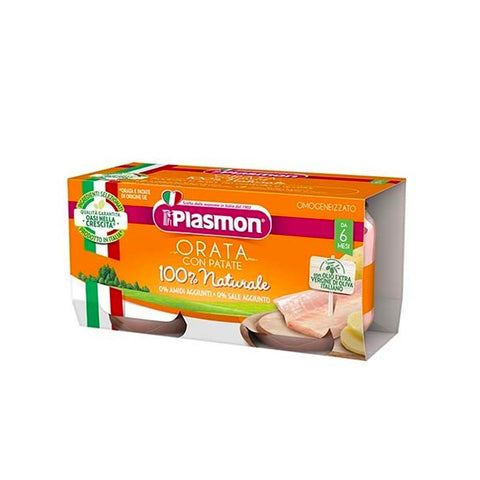 Plasmon Omogeneizzato Orata Con Patate 2X80gr