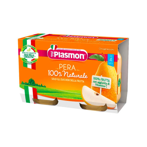 PLASMON OMOGENEIZZATO PERA 104 G 2 PEZZ