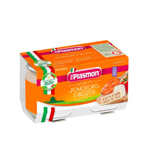 Sughetti Pomodoro e Ricotta Omogeneizzato 2 x 80 g